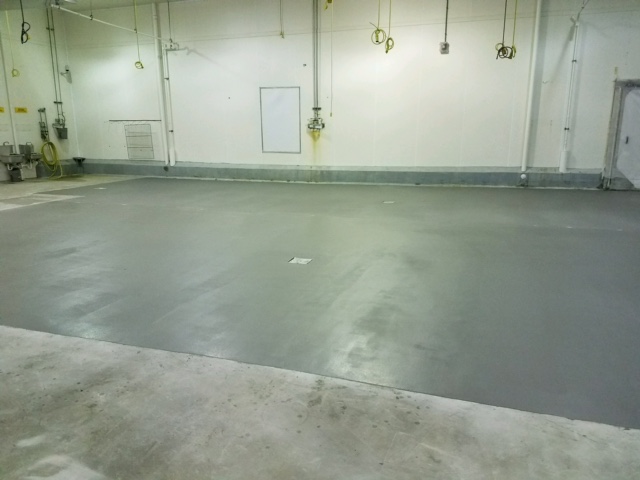 Custom UCRETE Flooring Meat Processing Coolers -Surface Solutions