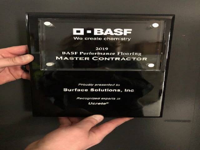 8-Time BASF Performance Flooring Master Contractor-Surface Solutions